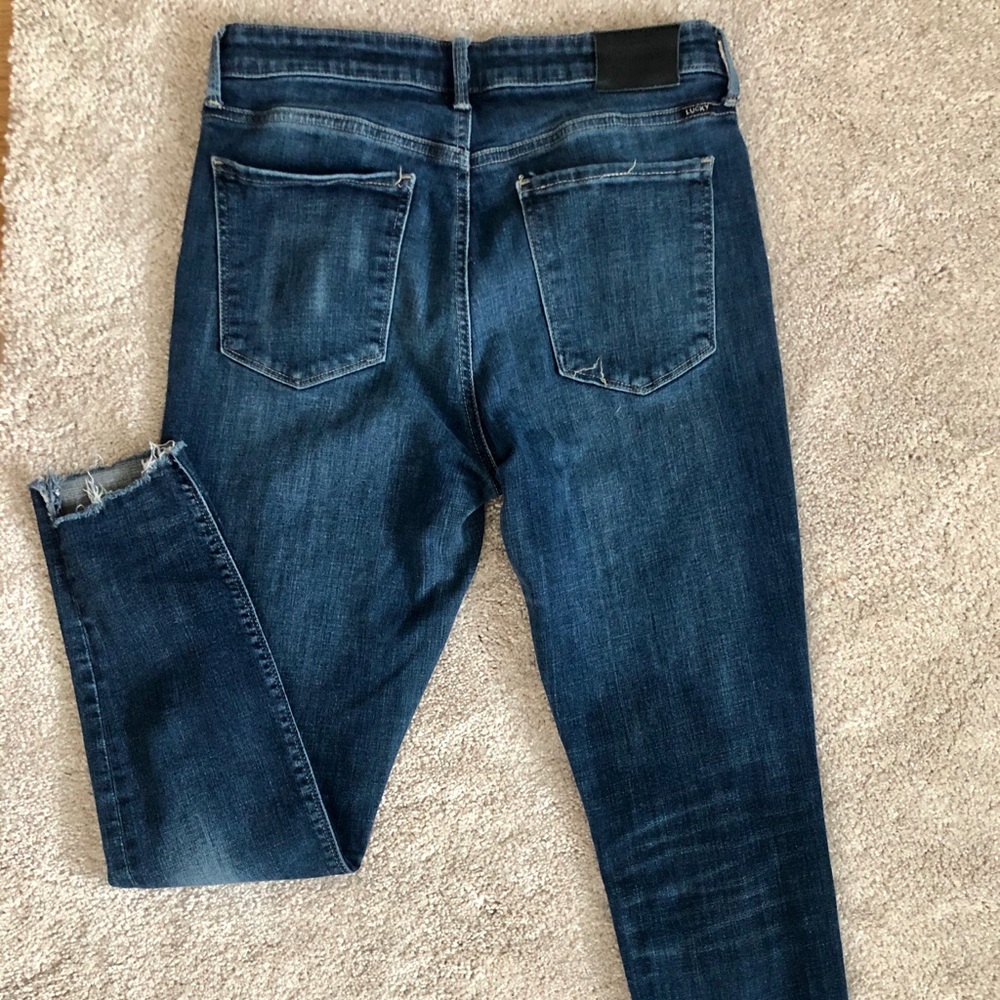 Lucky Brand skinny jeans size 10